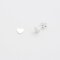 Jewelberry Stecker Tiny Heart Silber