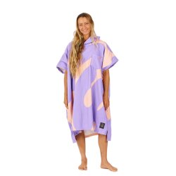 After Essential Poncho Swim Club Splash Pink Blue