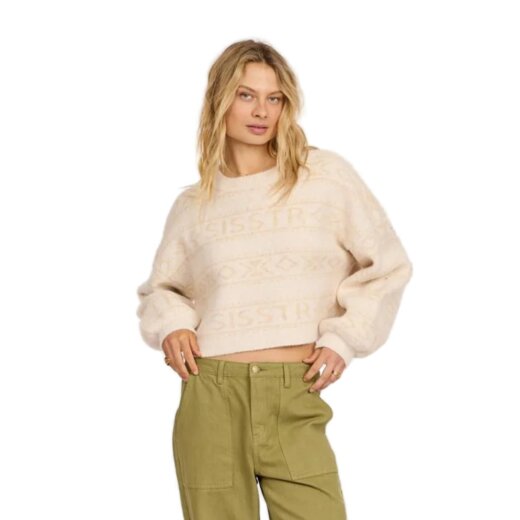 Sisstrevolution Costa Del Sol Sweater Buttermilk
