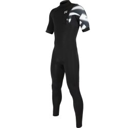 Soöruz Springsuit Men 2/2 SS ZF Fighter Neoprenanzug Black