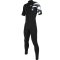 Soöruz Springsuit Men 2/2 SS ZF Fighter Neoprenanzug Black