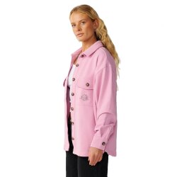 Rip Curl Retro Swell Fleece Overshirt Lilac