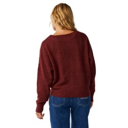 Rip Curl Emily Sweater Pullover Dark Plum