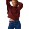 Rip Curl Emily Sweater Pullover Dark Plum