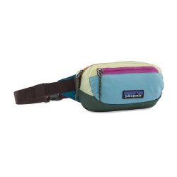 Patagonia Terravia Mini Hip Pack Patchwork Snowmelt Blue