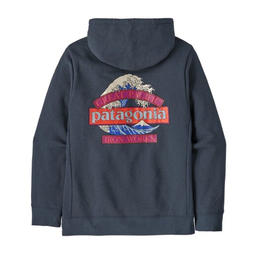 Patagonia Ms Great Waves Uprisal Hoody Summit Blue
