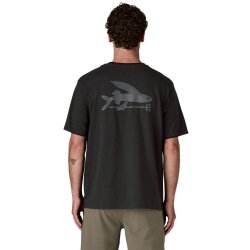 Patagonia Ms Flying Fish Responsible Tee Ink Black