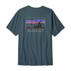 Patagonia Ms 73 Skyline T-Shirt Summit Blue