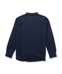 Salty Crew Fathom LS Tech Shacket Jacke Midnight Navy
