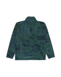 Billabong Boundary Mock Neck Fleece Pullover Green