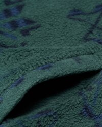 Billabong Boundary Mock Neck Fleece Pullover Green