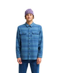 Billabong Offshore Jaquard Flannel Hemd Real Teal