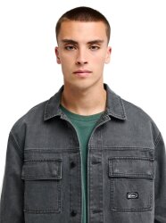 Quiksilver Mohab Washed Twill Shirt Jacke Black