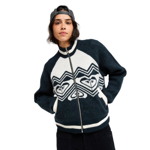 Roxy Under Northern Lights Strickjacke Anthracite