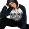 Roxy Under Northern Lights Strickjacke Anthracite