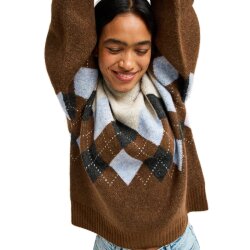 Roxy Lets Get High Pullover Chestnut