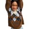 Roxy Lets Get High Pullover Chestnut