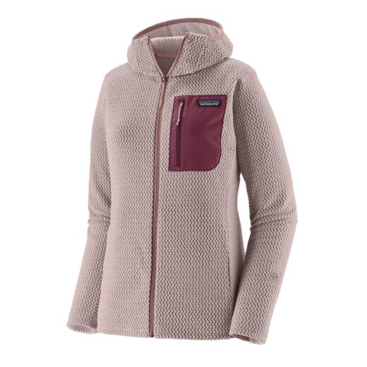 Patagonia Womens R1 Air Full-Zip Hoody Stingray Mauve