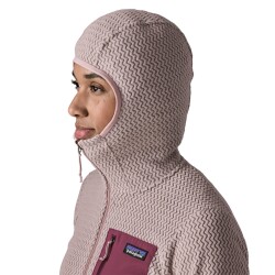 Patagonia Womens R1 Air Full-Zip Hoody Stingray Mauve