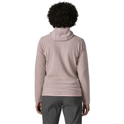 Patagonia Womens R1 Air Full-Zip Hoody Stingray Mauve