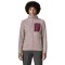 Patagonia Womens R1 Air Full-Zip Hoody Stingray Mauve