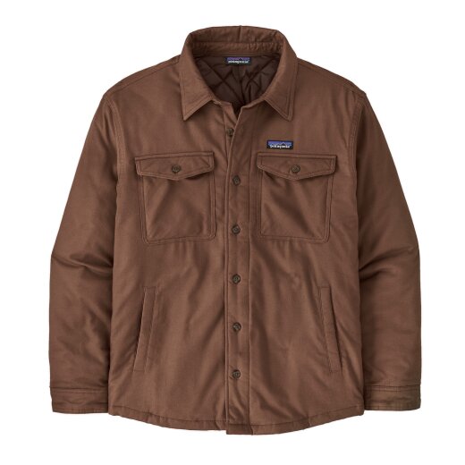 Patagonia M´s Insulated Fjord Flannel Shirt Berm Brown