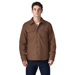 Patagonia M´s Insulated Fjord Flannel Shirt Berm Brown