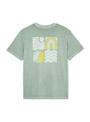Quiksilver Evo Vibes SS Shirt Iceberg Green