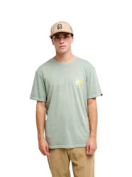 Quiksilver Evo Vibes SS Shirt Iceberg Green