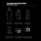 Soöruz  Waterproof Poncho Storm Rider Black Medium