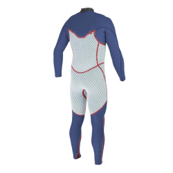 Soöruz Guru Wind Frontzip Organic Oysterprene 5/4 Blue