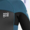 Soöruz Guru Wind Frontzip Organic Oysterprene 5/4 Blue