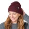 Klitmoller Collective Fine Rib Beanie Burgundy
