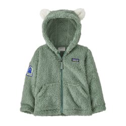 Patagonia Baby Furry Friends Hoody Curious Seal Patch Cover Green