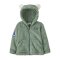 Patagonia Baby Furry Friends Hoody Curious Seal Patch Cover Green