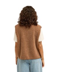 Billabong Be Happy Sherpa Vest Weste Brownstone