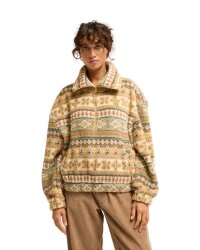 Billabong Barra Half Zip Sweater Sea Fog