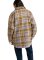 Roxy Over And Above Fleece Hemdjacke Oil Green Tartan Plaid