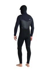 C-Skins NuWave Wired Hooded Steamer 6/5 Neoprenanzug Black