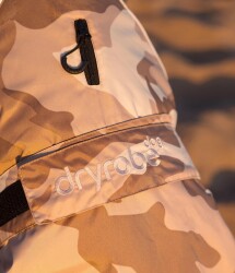 DRYROBE Dog Coat Hundemantel Sand Camo L