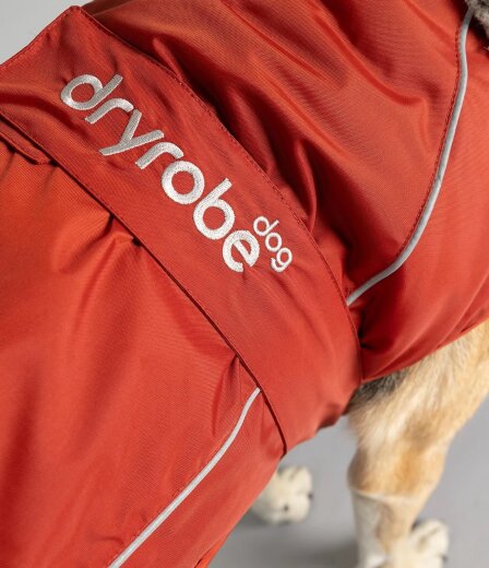 DRYROBE Dog Coat Hundemantel Burnt Orange XL