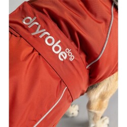 DRYROBE Dog Coat Hundemantel Burnt Orange XS