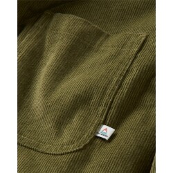 Passenger Clothing Kodiak 3.0 Sherpa Sherpa Cord Overshirt Khaki