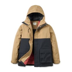 Passenger Clothing Baltic Insulated Parka Caramel Black
