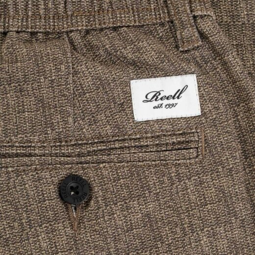 Reell Reflex Loose Chino Hose Mono Check