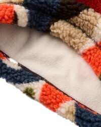 Passenger Mulled Sherpa Fleece Snood Schal Lost on Purpose Khaki
