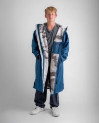 DRYROBE Advance Long Sleeve Blue Sand Camo XL