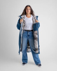 DRYROBE Advance Long Sleeve Blue Sand Camo S