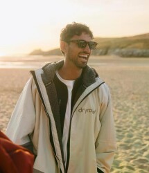 DRYROBE Advance Long Sleeve Stone XL