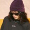 Roxy Peace Polly Beanie Blackberry Wine